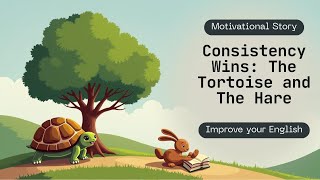 The Tortoise and the Hare Story – Consistency Wins | Improve your English | Educational Story