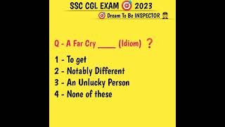 🎯 SSC CGL EXAM 2023 ONe Word Substitution ❓ मात्र  63 दिन बचे है #shorts #shortsviral #youtubeshorts