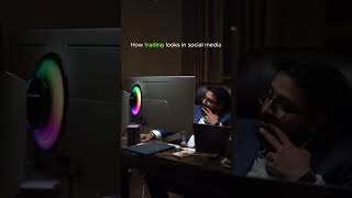 Don't let social media glamor foolyou Real trading #RealTrading #TraderLife #DisciplineOverHype
