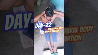 Mind-Blowing 22-Day Natural Body Transformation: #Fitness #Motivation #Gym