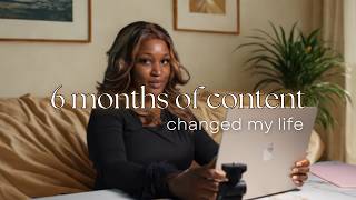 Your Life Can Change in 6 months IF You Take Content Serious! Here's How Mine Changed............