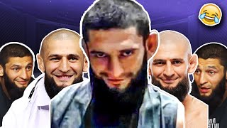 Best && Funniest Moments of Khamzat Chimaev 🤣🤣