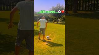 Tutorial di una skill fantastica da imparare a casa #tecnicacalcio #skilldevelopment #imparare1finta