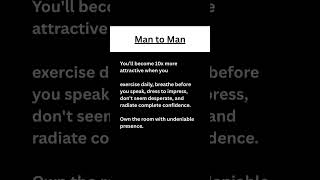 when you look attractive you become more confident. #shorts #redpill #alpha #alphamindset #masculine