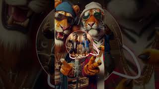 Lion and tiger Rap song | Jungle king Next me | suno ai | Generative Ai #jungleman #talentboy