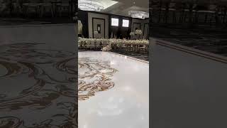A Timeless White & Gold Wedding Design | Royal Luxury Events