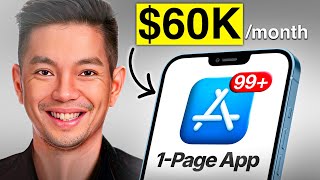How I'd Build a "1 PAGE" App Making $60,000/Month