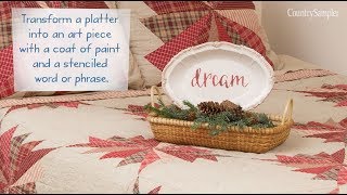 8 Ways to Create Repurposed Home Decor | A Country Sampler Design Tutorial