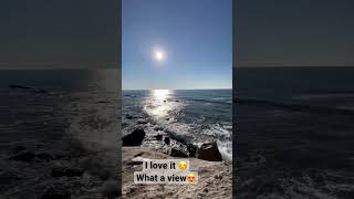 Moment on the beach in Portugal