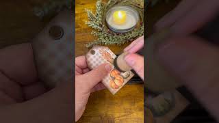 Using our pumpkin tags