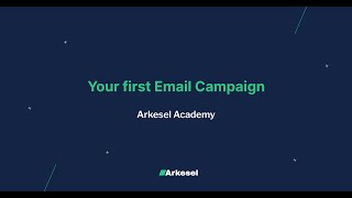 Sending your first email marketing campaign with Arkesel