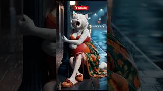 Pregnant Cat and  Husband  of  Kitten 😻🎯  #cat #catlover #shorts #shortvideo #funny #viralvideo