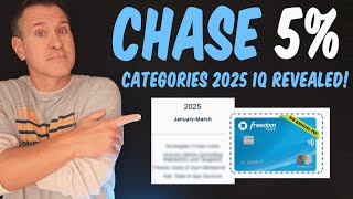 NEWS: 2025 Chase 5% Freedom Flex Categories Revealed (1st Quarter) 💳 5%/5x Cash Back Credit Card