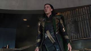 Hulk Smashing Loki and Thor Scene in Hindi |