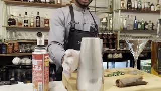 How to make a signature cocktail 🍹 with JamesonBlackBarre #cocktails #viral #bartending