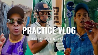 Indoor Practice Vlog | Rapidarm | Net Practice Session | Cricket Vlog #cricketer #cricketvideo