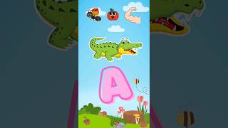 A for apple | alphabet for kids | phonics song | english alphabet | एबीसीडी #abcd #shorts