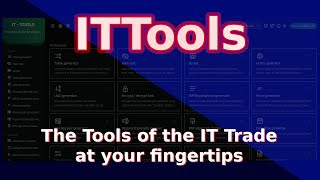 ITTools - The tools you need for homelab and IT Needs!
