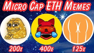 Random micro cap meme coins on ETH