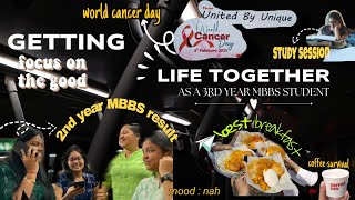 MBBS VLOG: 2nd year results, getting my life together📚study session, a week in my life #mbbs