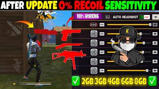 Free Fire Headshot Setting After Ob50 Update 2025⚡Best Sensitivity Settings ⚙️| Sensitivity Setting 