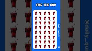 FIND THE ODD EMOJI #findtheoddemojiout #findthedifference