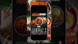 Social Media Design for Nigerian Food Business #nigeriafood #food #socialmedia #graphicdesign