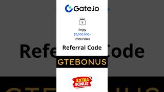 Gate.io Exchange New User Bonus 5,000 USDT | Gate.io Exchange Referral Code: GTEBONUS