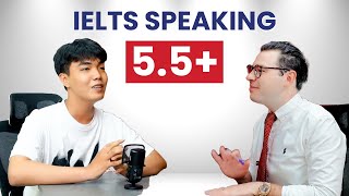 IELTS スピーキング バンド5.5+模擬テスト（フィードバック付き）| IELTS with Charles