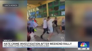 Hate crime investigation underway in Santa Monica