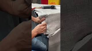 Torn couch corner? #howto  #repair #furniture #diy #couches #skills #broken