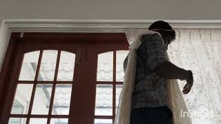 Elegant French Door Curtains with Sheer Panels!!!!!