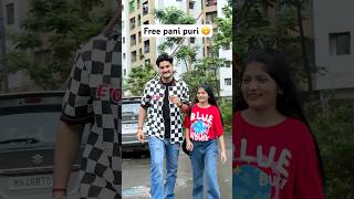 Free pani puri khane ki trick 😅🤣|| funny video || Shubham || Tiyaa #trending  #foryou #youtube