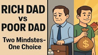 Rich Dad vs Poor Dad – Two Fathers, Two Mindsets | Life Lessons on Wealth, Mindset & Freedom