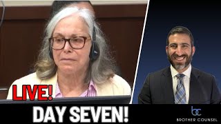 Donna Adelson Trial Day Seven LIVE with Brother Counsel!