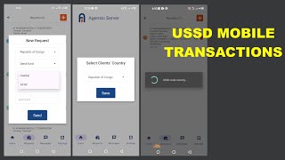 Automate mobile money transactions from one country to another. Send money across borders .USSD app