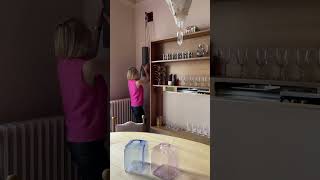 Can your dining room do this? 🤯 #shorts #hometransformation #invisiblecollection