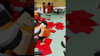 Prison tour in Roblox Paint everything RED #pog #funny #funnyroblox #memes #robloxmemes #funnyvideos