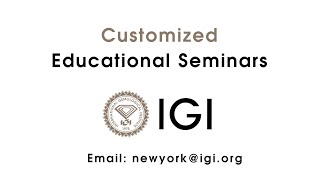IGI Customized Educational Seminars