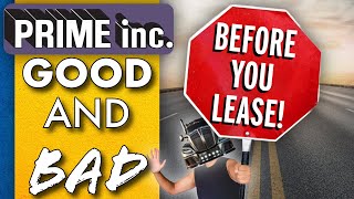 WATCH BEFORE YOU LEASE! | Prime Inc Truck Lease Review #primelease