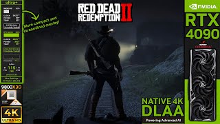 Red Dead Redemption 2 – Max Settings, 4K DLAA [RTX 4090]
