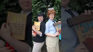 Permit grian and cub @ sunnycon #cosplay #vlog