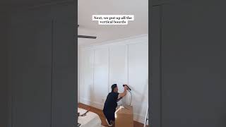 Transform Your Space with a DIY Board & Batten Accent Wall! #boardandbatten