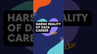 Harsh reality of data analyst career. #datacareer #dataanalytics #data #datascience