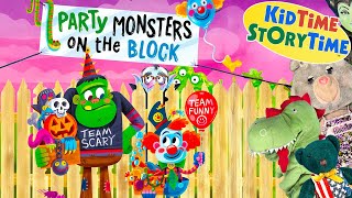 PARTY MONSTERS on the Block | monster story for kids