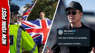 Elon Musk Says Civil War in United Kingdom ‘Inevitable' Following Spotlight of Migrant Crimes