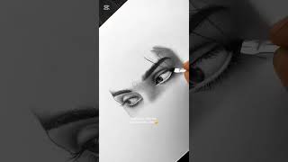 Eyes pencil drawing | Aankhon mein doob jaane ko-  Hindi love song |art work |@sajibnag_officials