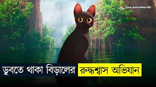 এক বিড়ালের দুঃসাহসিক অভিযান... | Animation Movie Explained In Bangla
