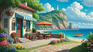 Summer Lofi Chill 🌊 Relaxing Ocean Vibes for Focus , Calm, Work & Creativity