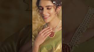 Pearl Necklace for Celebrations | #indianjewelry #silverjewelery #ytvideoes